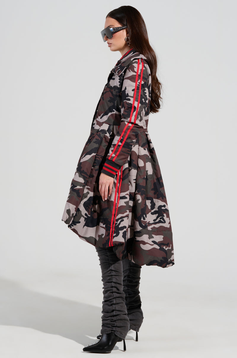 DECKER PEPLUM PUFFER