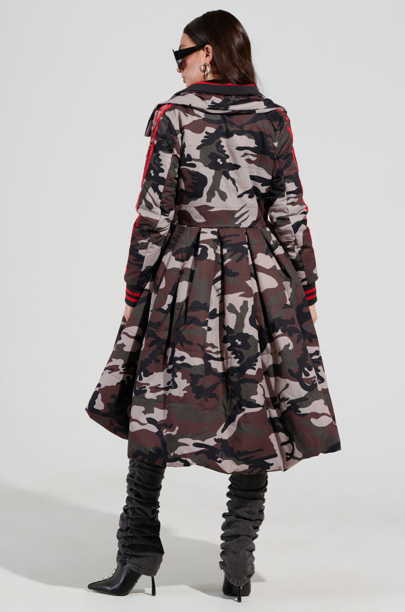 DECKER PEPLUM PUFFER