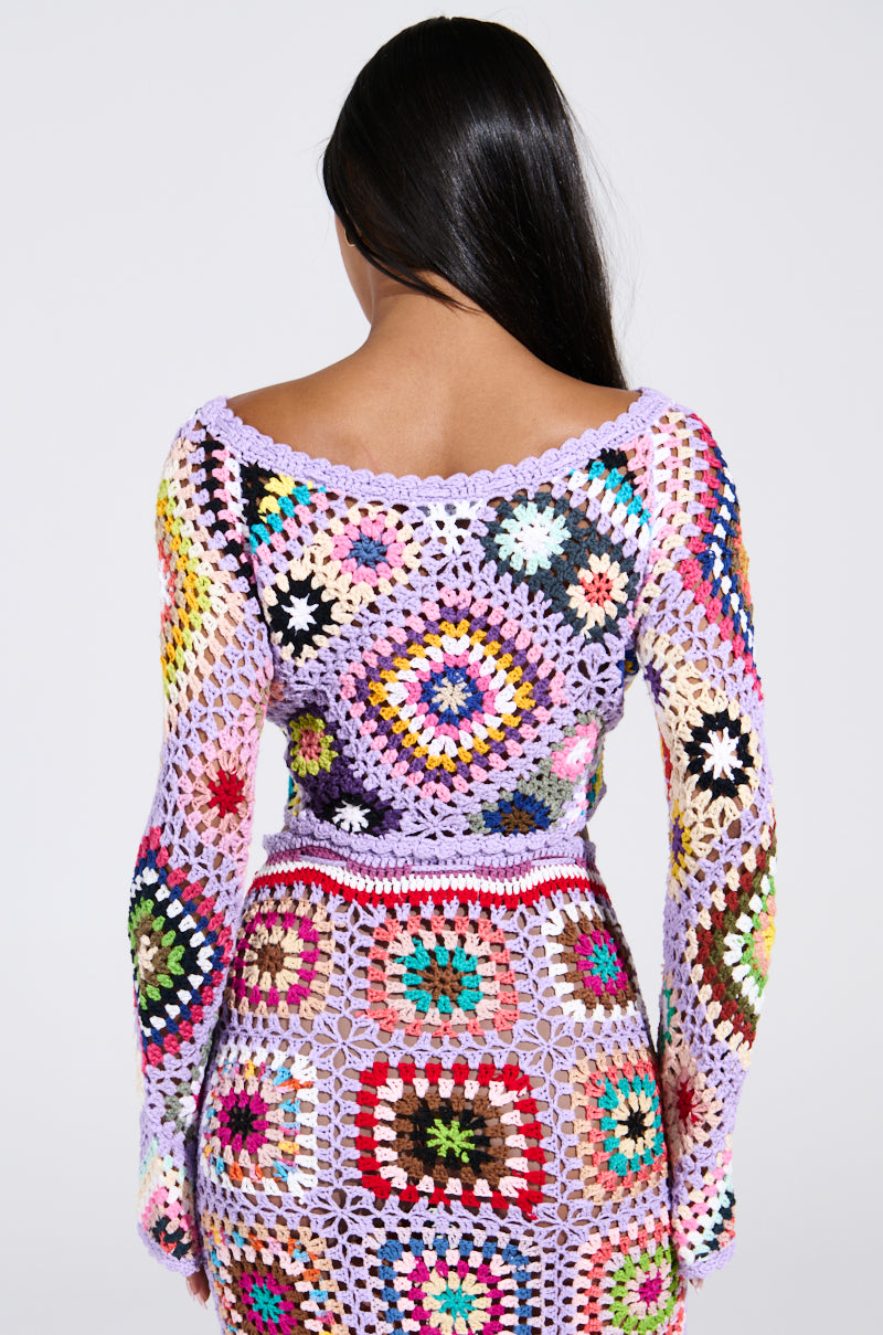 SHINE ON YOU CROCHET TOP
