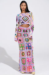 SHINE ON YOUR CROCHET MAXI SKIRT