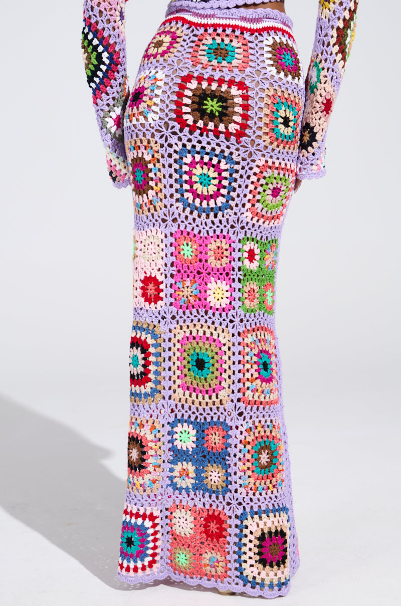 SHINE ON YOUR CROCHET MAXI SKIRT