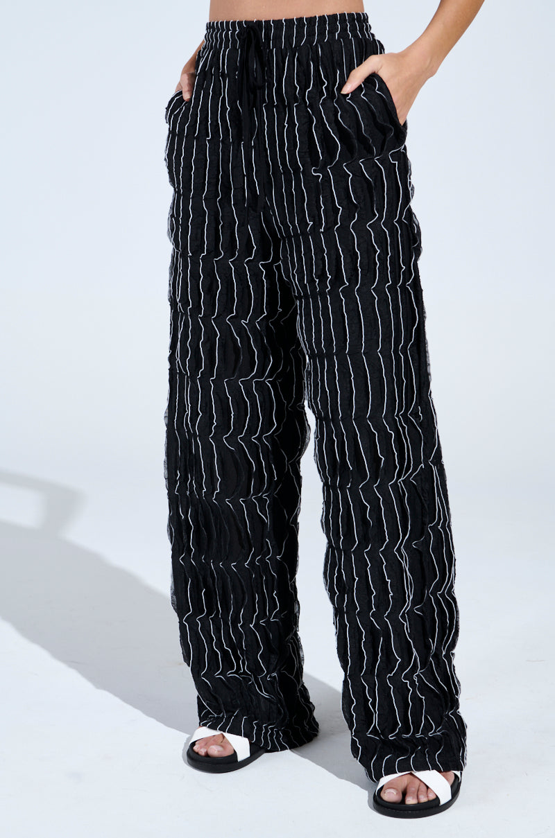 HARD TO LOVE PALAZZO PANT IN BLACK