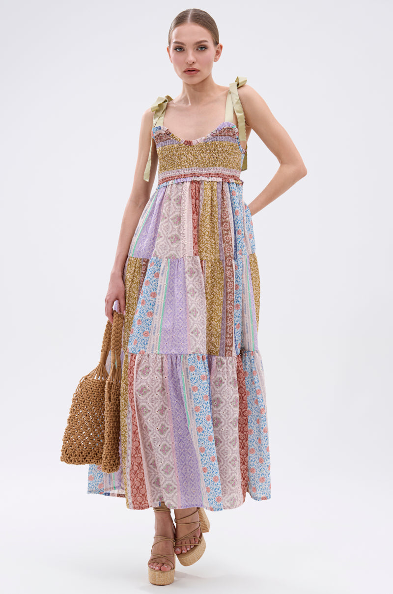 CUTE AND FLIRTY MAXI DRESS