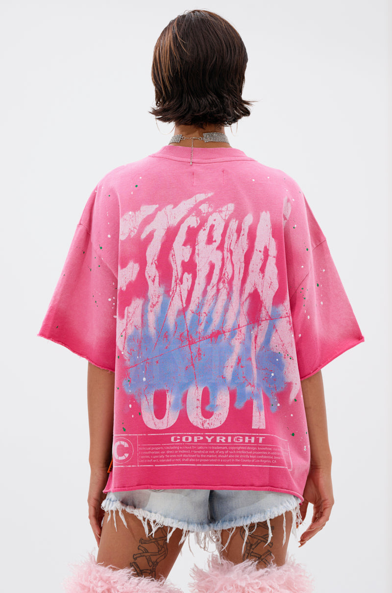 FADE INTO BLACK OVERSIZED TEE