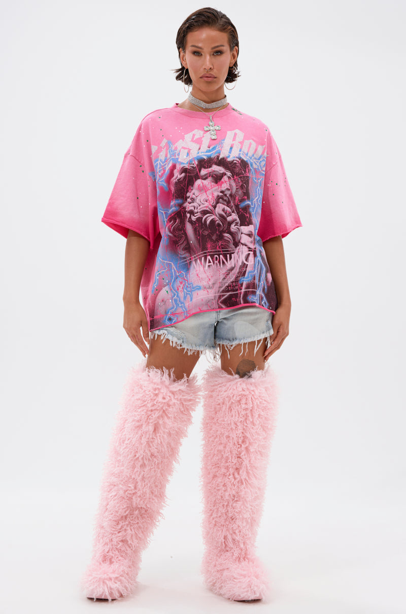 FADE INTO BLACK OVERSIZED TEE