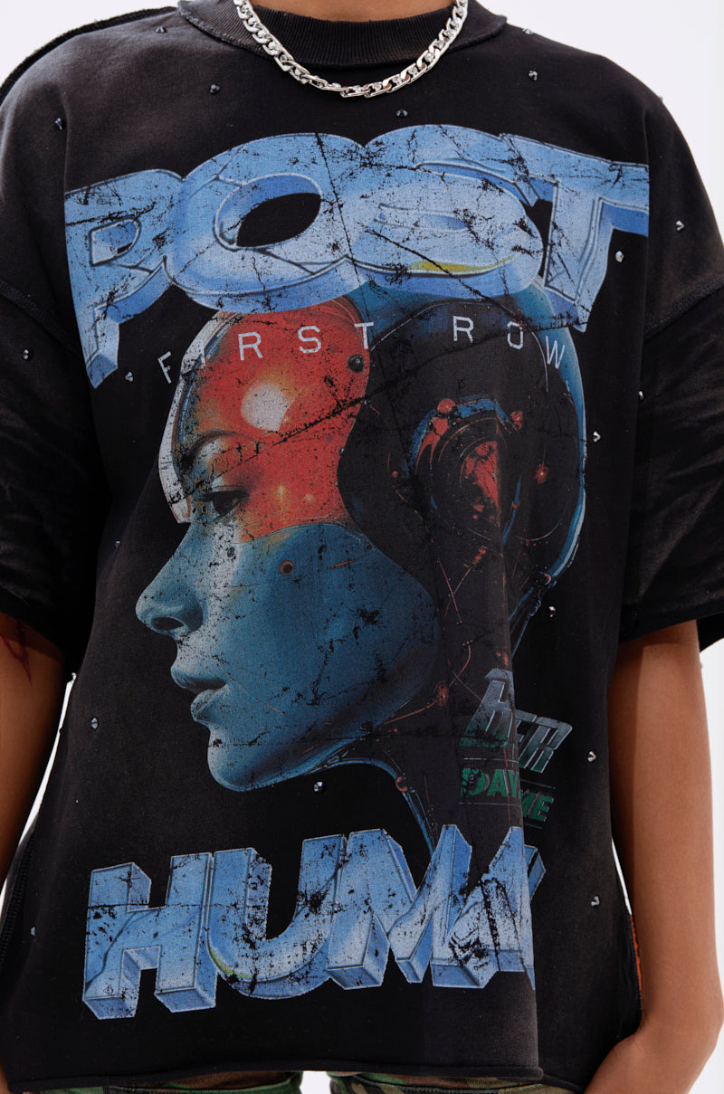 THE FUTURES CALLING FRENCH TERRY GRAPHIC TEE
