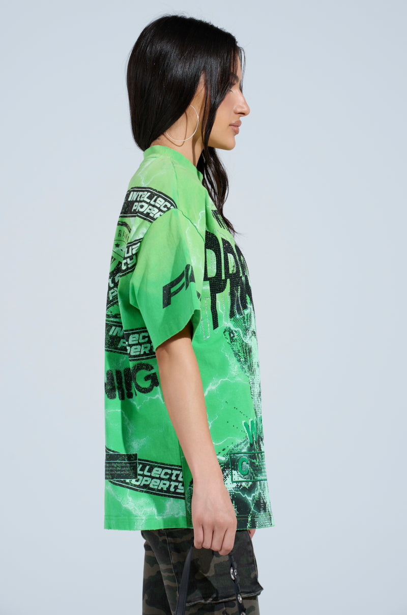 INTELLECTUAL PROPERTY GRAPHIC TEE