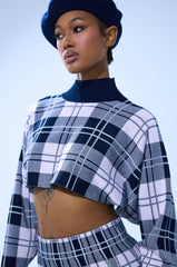 HOME FOR THE HOLIDAYS CROPPED SWEATER