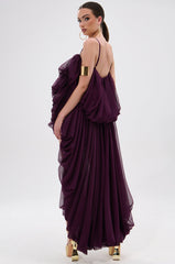 ROYAL HIGH LOW BLOUSE TOP