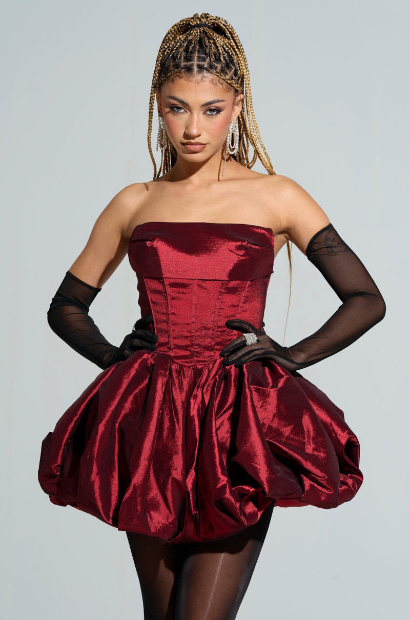 ADORE YOU WOVEN MINI DRESS