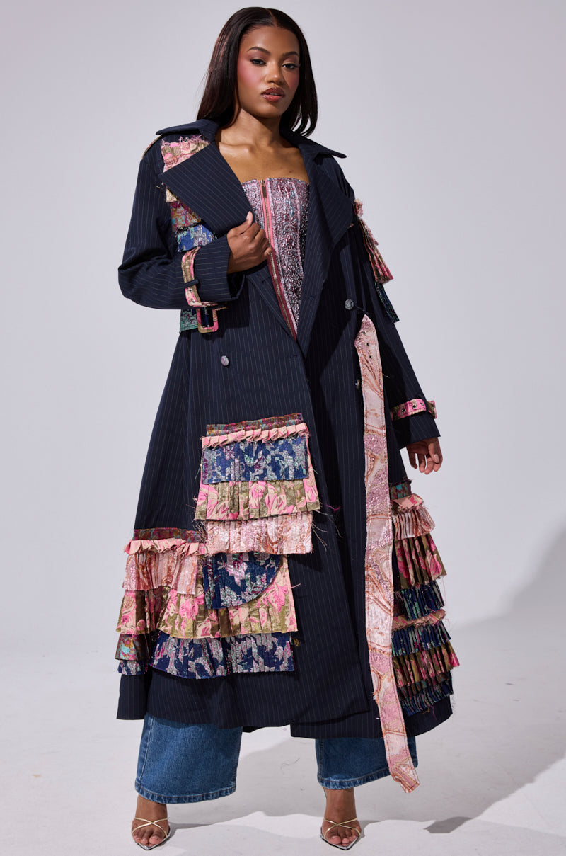 MAKE AN ENTRANCE PATCHWORK TRENCH