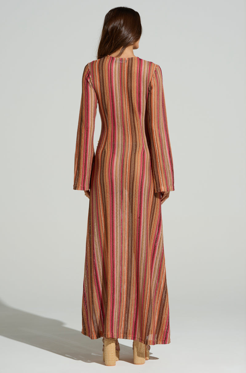 IBIZA DREAMIN CROCHET MAXI DRESS