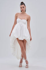 I CAN GET MY OWN FLOWERS HI LOW BUBBLE DRESS