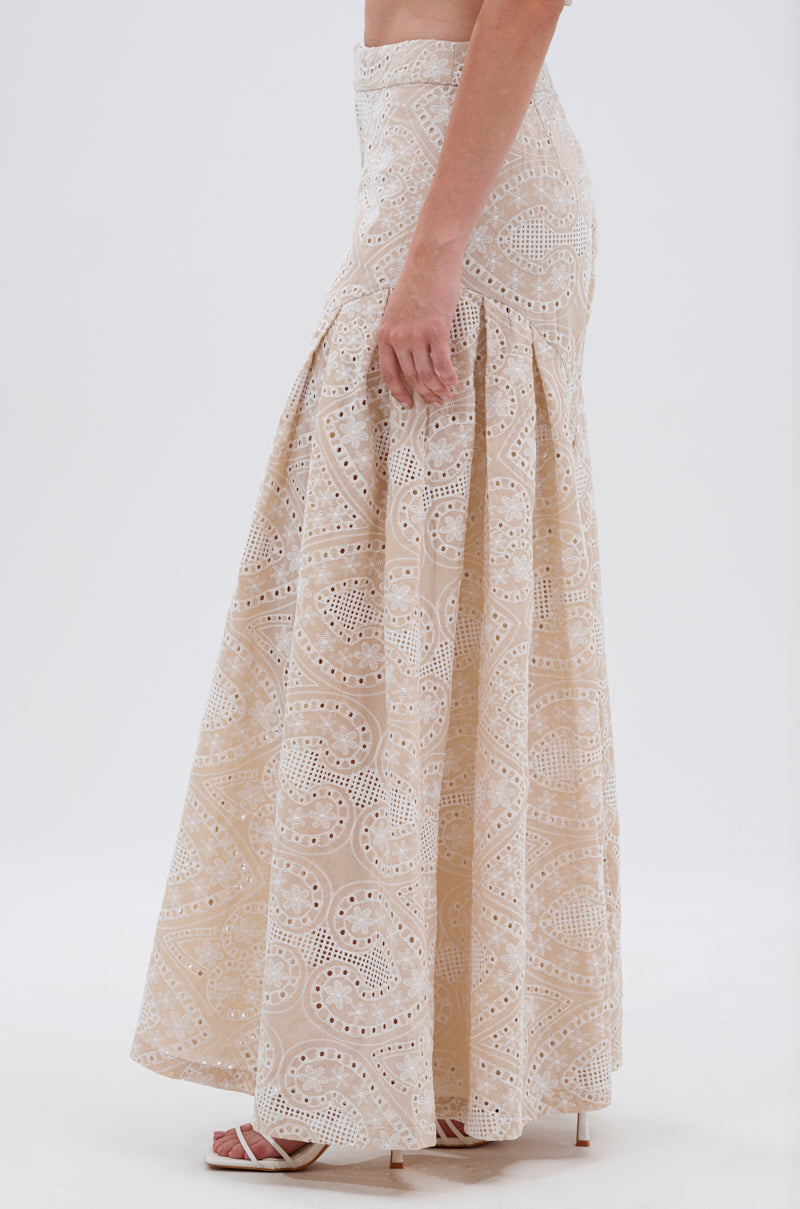 SUMMER TIME BLISS EYELET TROUSER