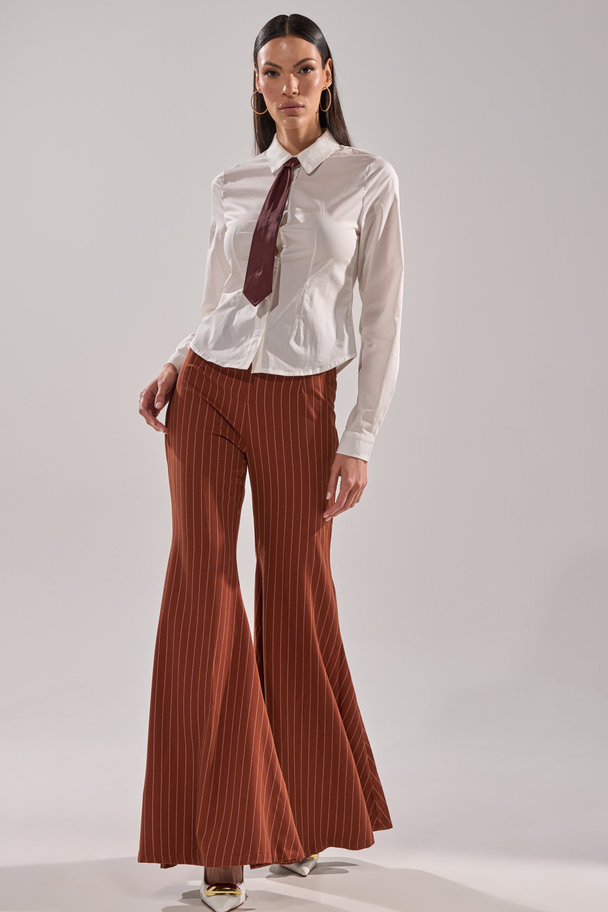BUSINESS FIRST STRIPE TROUSER