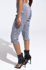 FLOWER CHILD RUFFLE CAPRI