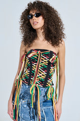 CROSSED THE LINE CORSET