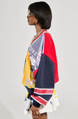 WE ARE INFINITE V-NECK SWEATSHIRT