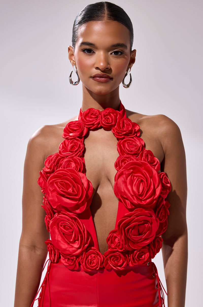 GIVE ME A ROSE BODYSUIT