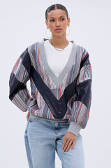 INTO THE WILD DEEP V SWEATSHIRT