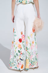 IRIS FLORAL TROUSER