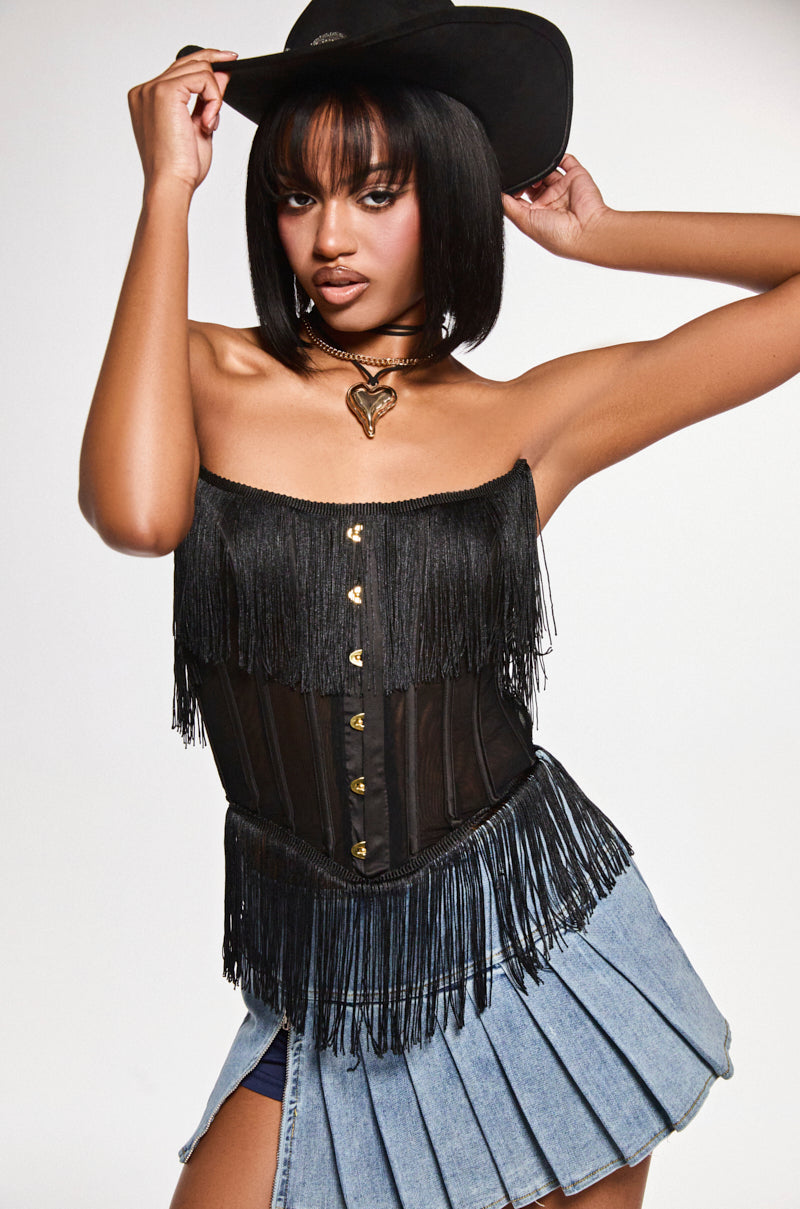 FLAPPER GIRL CORSET TOP
