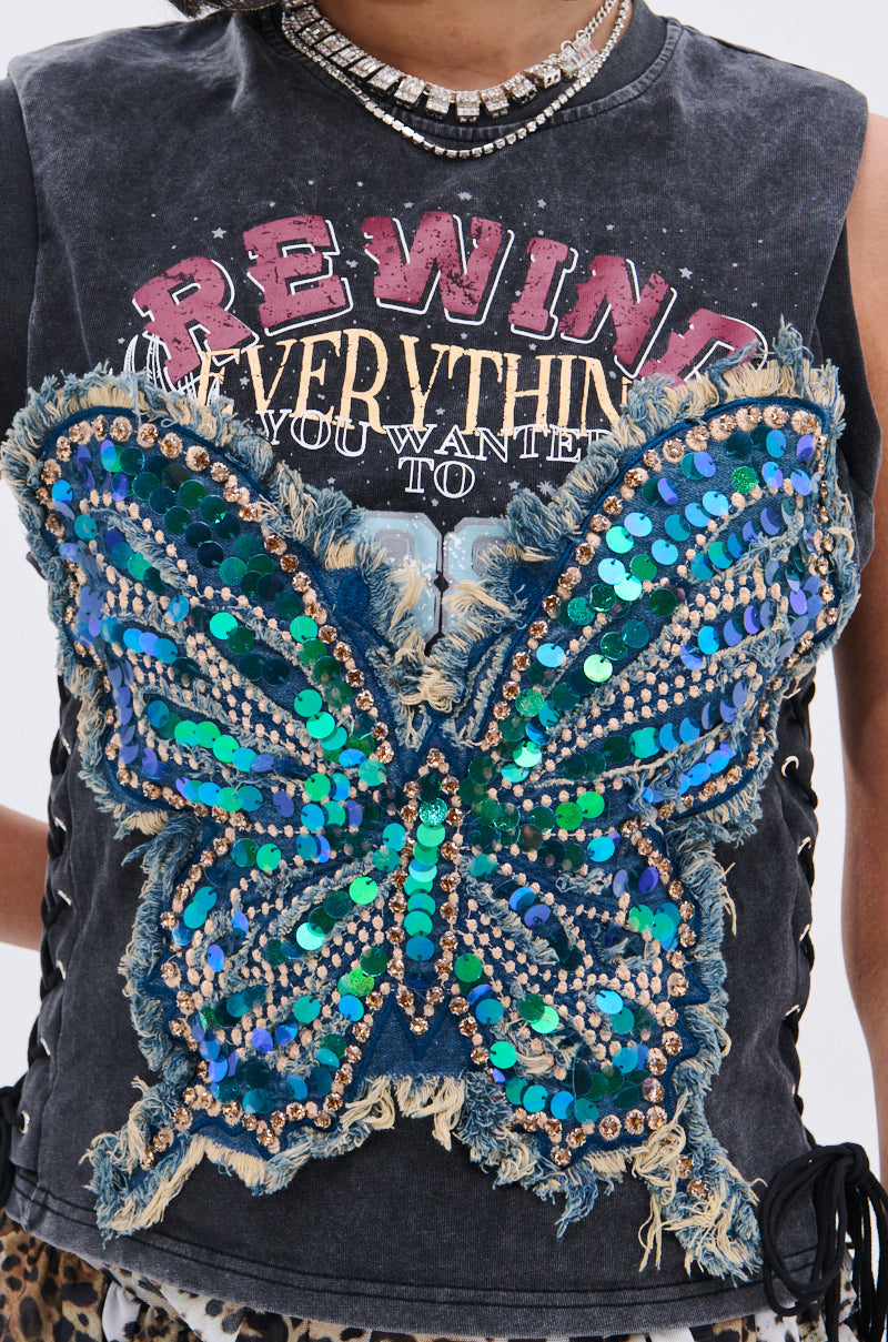 REWIND EVERYTHING TEE