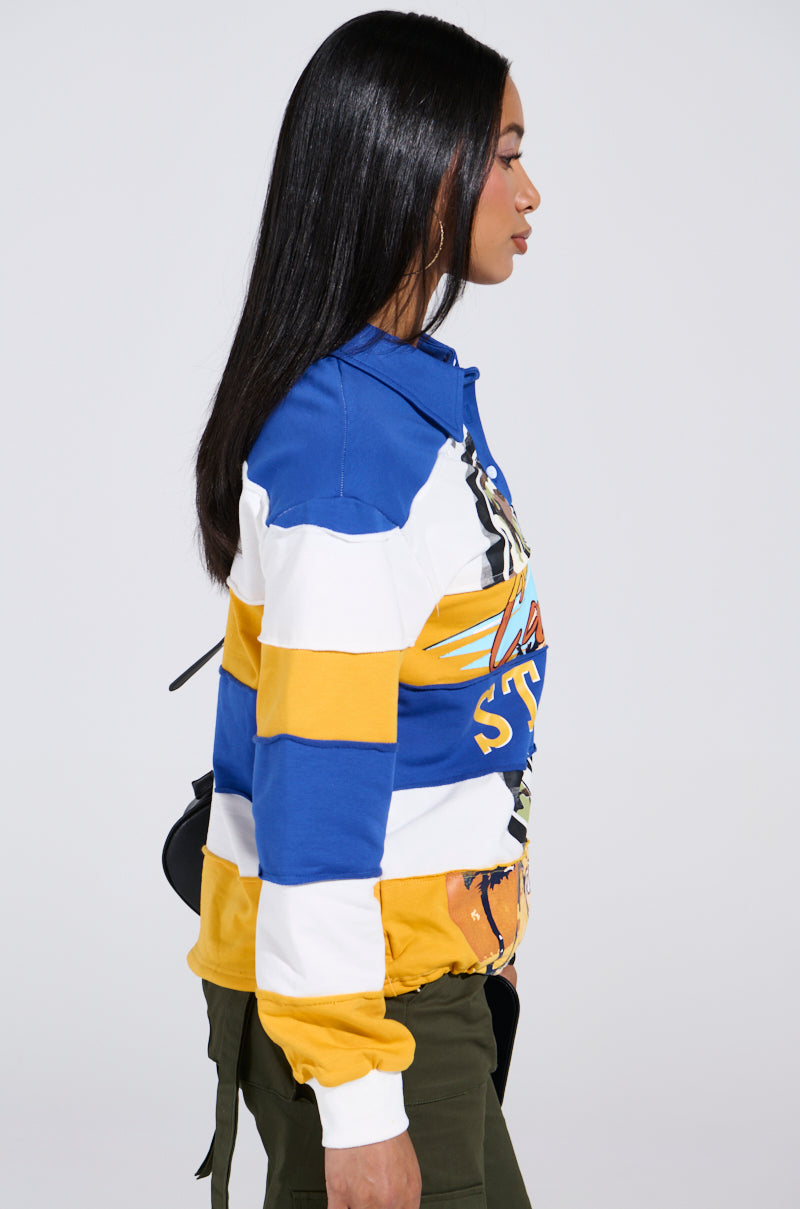 ALL OVER THE PLACE POLO