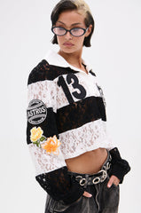 GIVE ME TIME LACE JERSEY