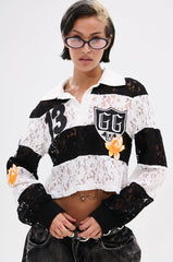 GIVE ME TIME LACE JERSEY