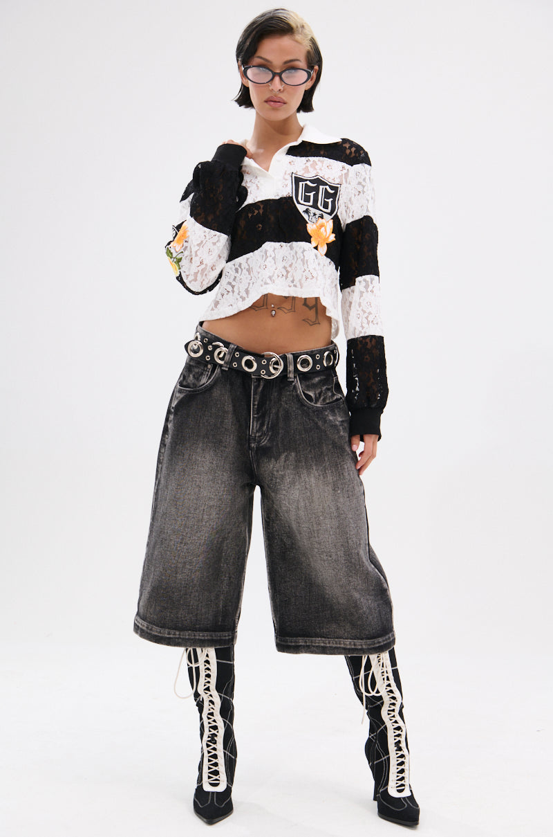 GIVE ME TIME LACE JERSEY