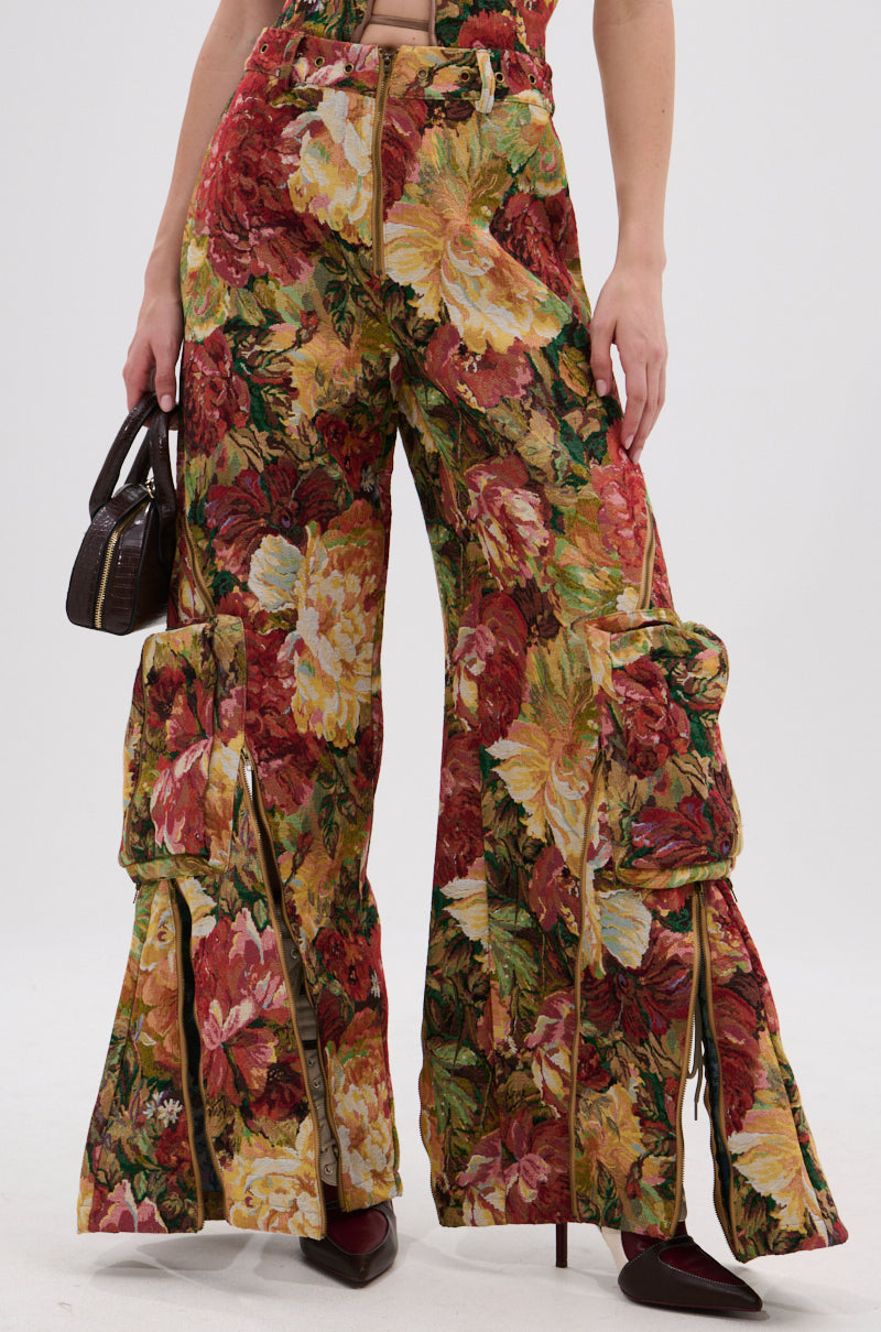 LILY BROCADE TROUSER