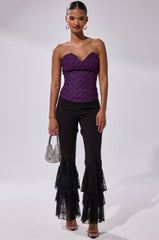 FEELING SPECIAL SUEDE CORSET