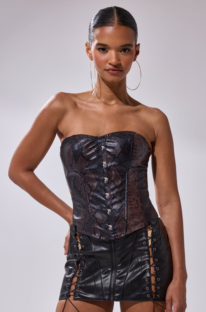 TIFFANY SNAKE CORSET