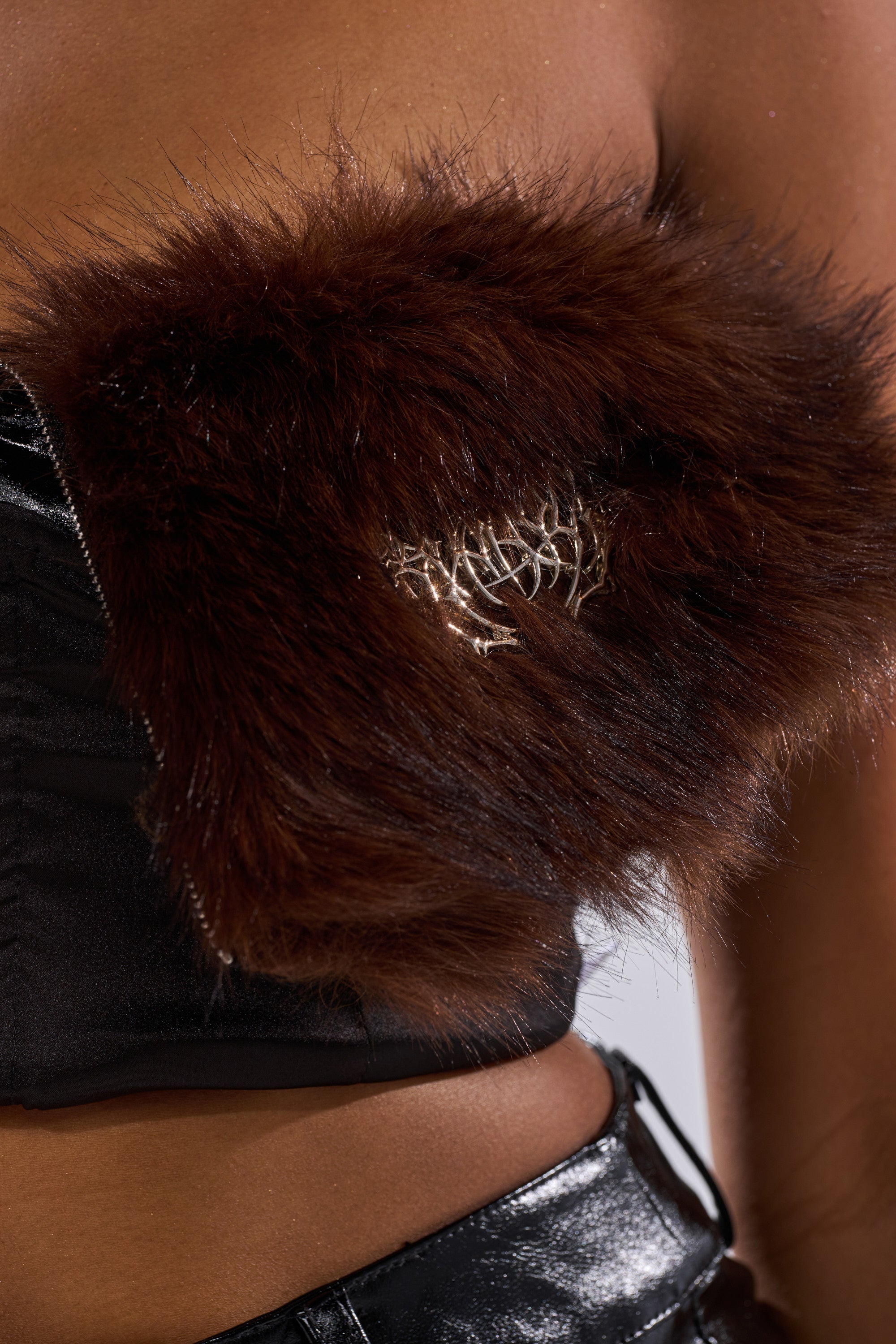 ALL THE BIG ONES CORSET WITH FUR