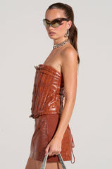 YOU ALREADY KNOW CORSET TOP