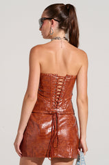 YOU ALREADY KNOW CORSET TOP