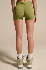 PAXTON SEXY RUCHED BIKER SHORTS