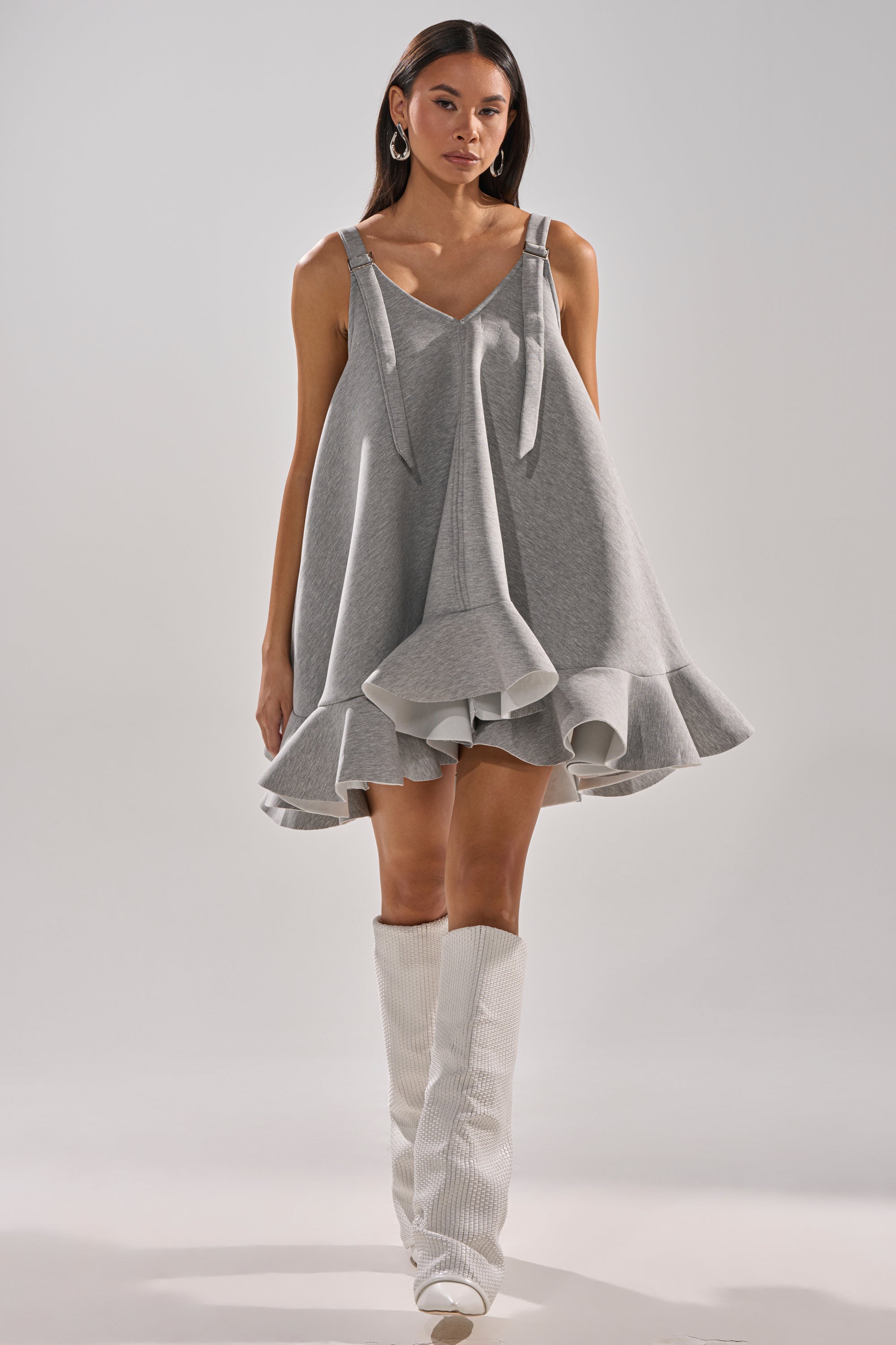 IN TOO DEEP SCUBA MINI DRESS