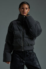 HOUDINI RHINESTONE PUFFER