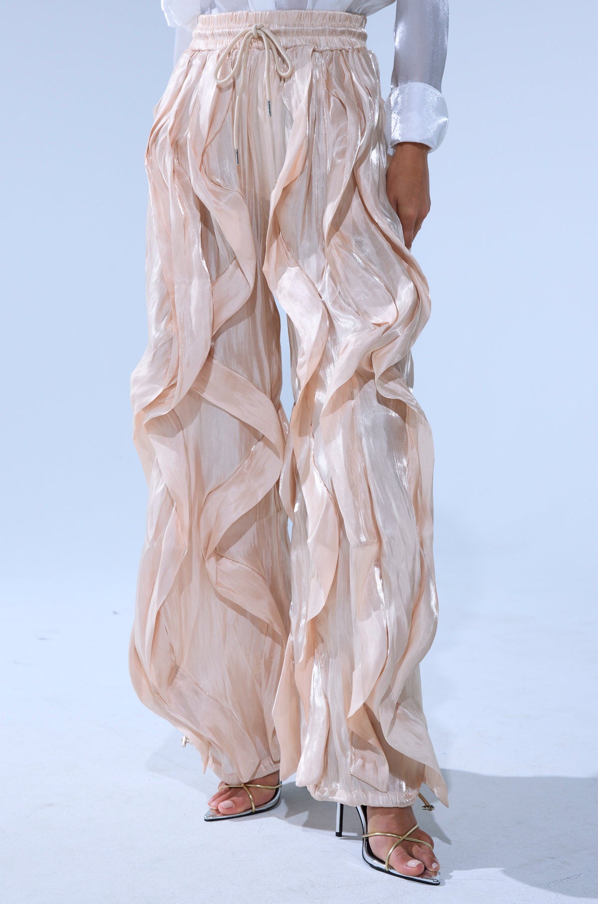 COOLEST ON THE BLOCK SATIN JOGGER