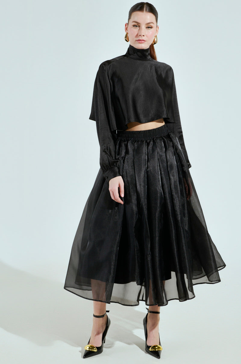 STAY CLOSE TO ME MIDI SKIRT