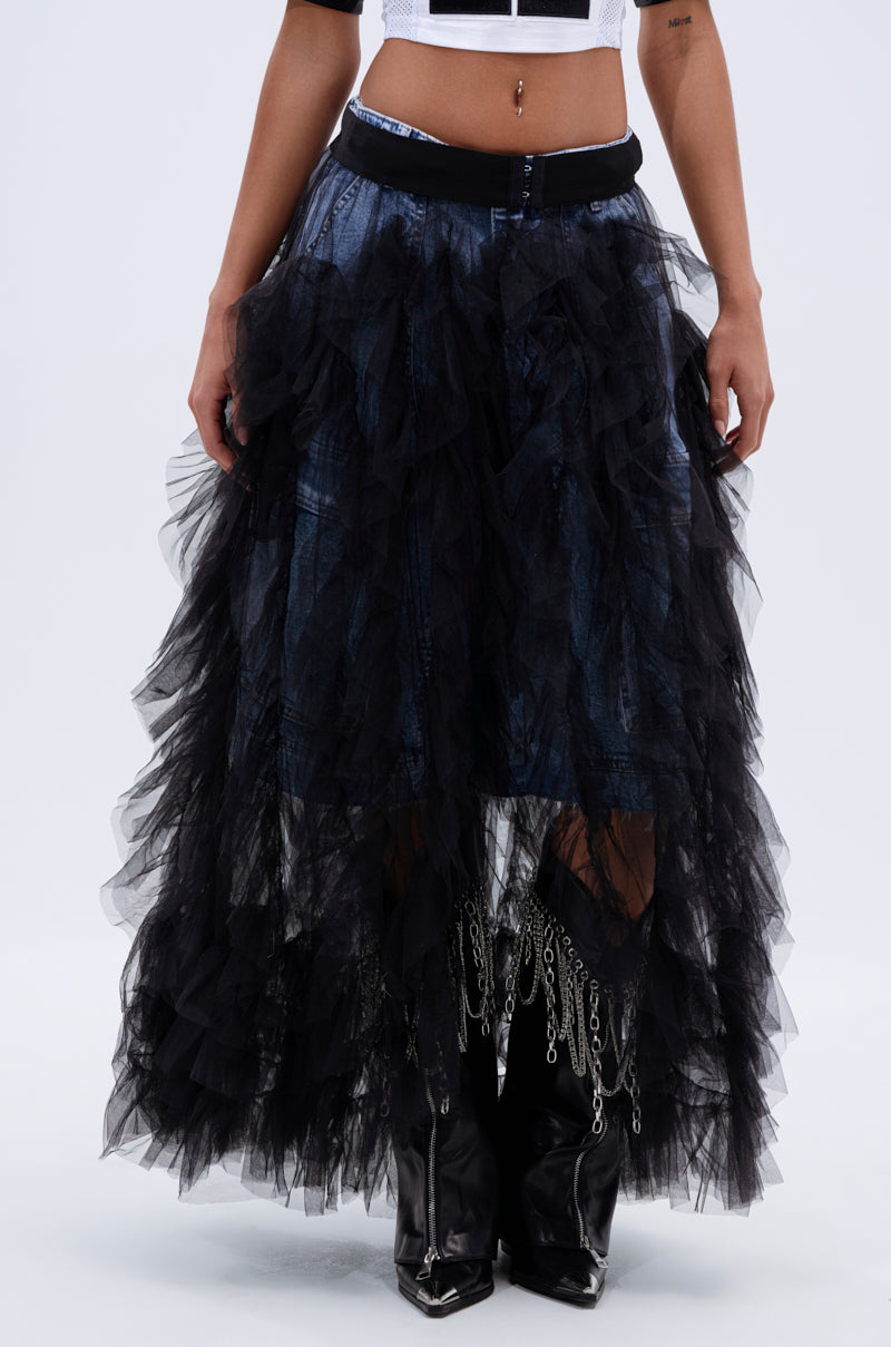 DRESSED TO IMPRESS MAXI SKIRT