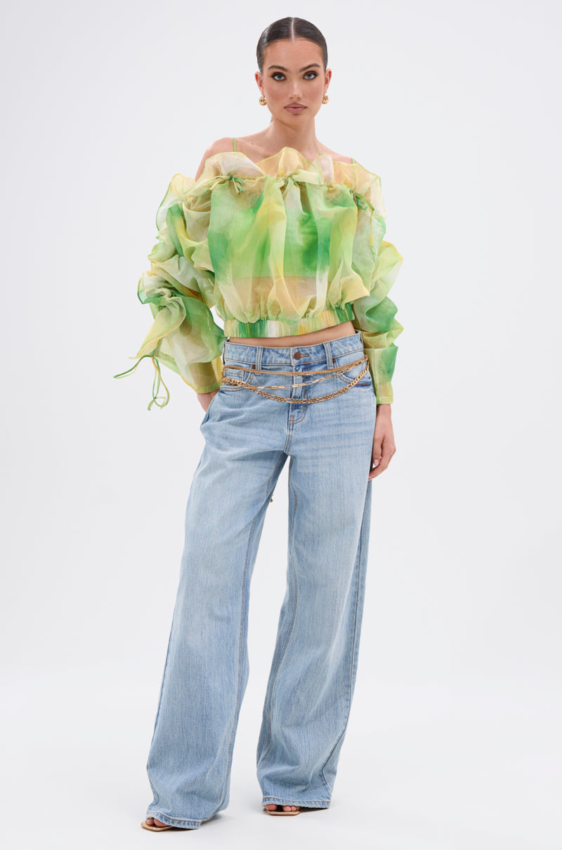 LIMONE CHIFFON BLOUSE