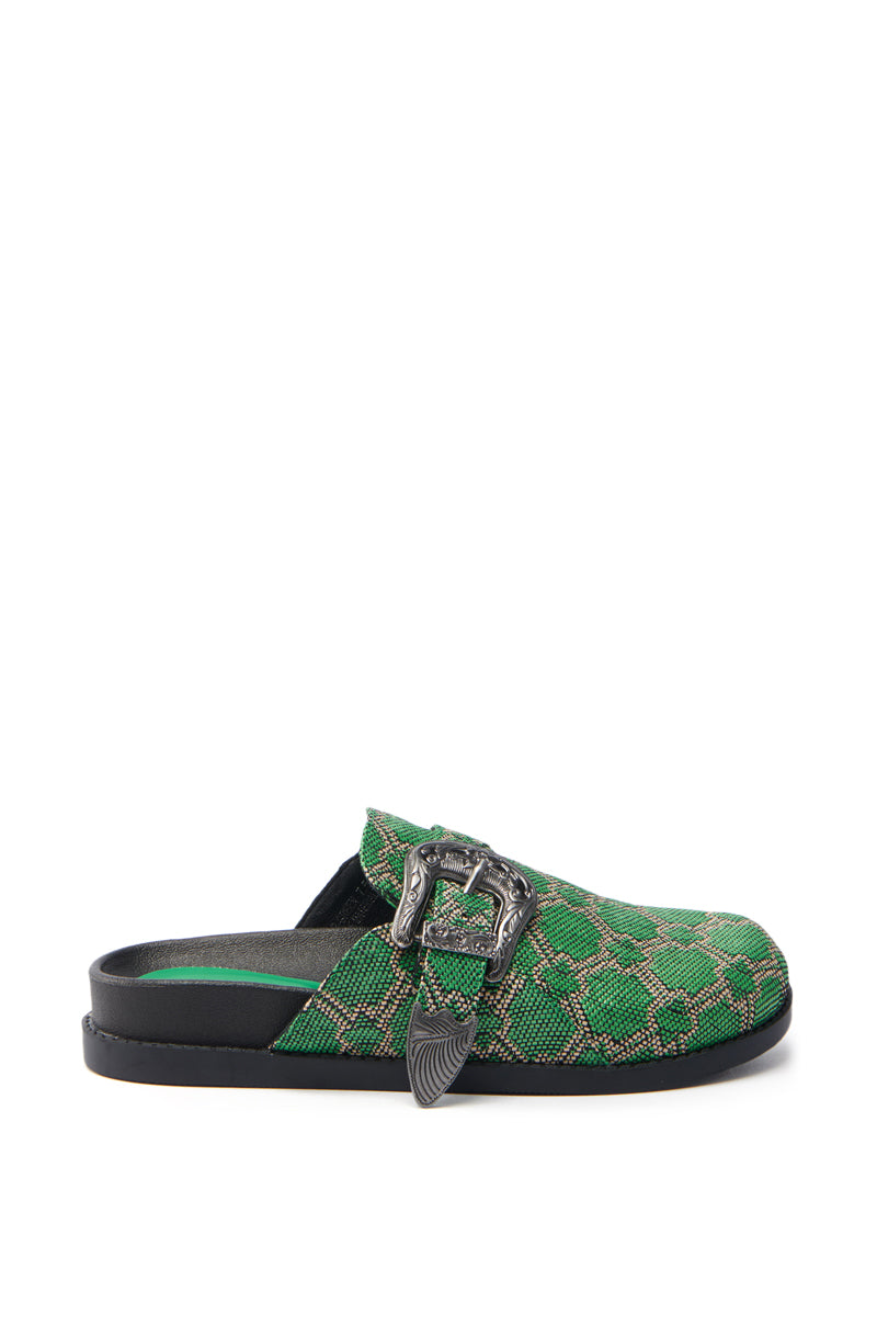 AZALEA WANG INFORMER GREEN SNAKE CLOG