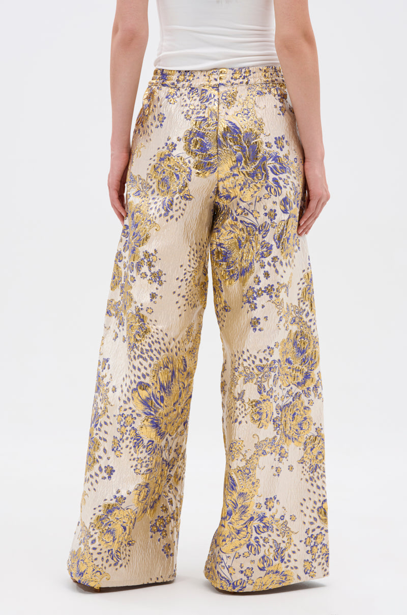 GOLDIE BROCADE TROUSER