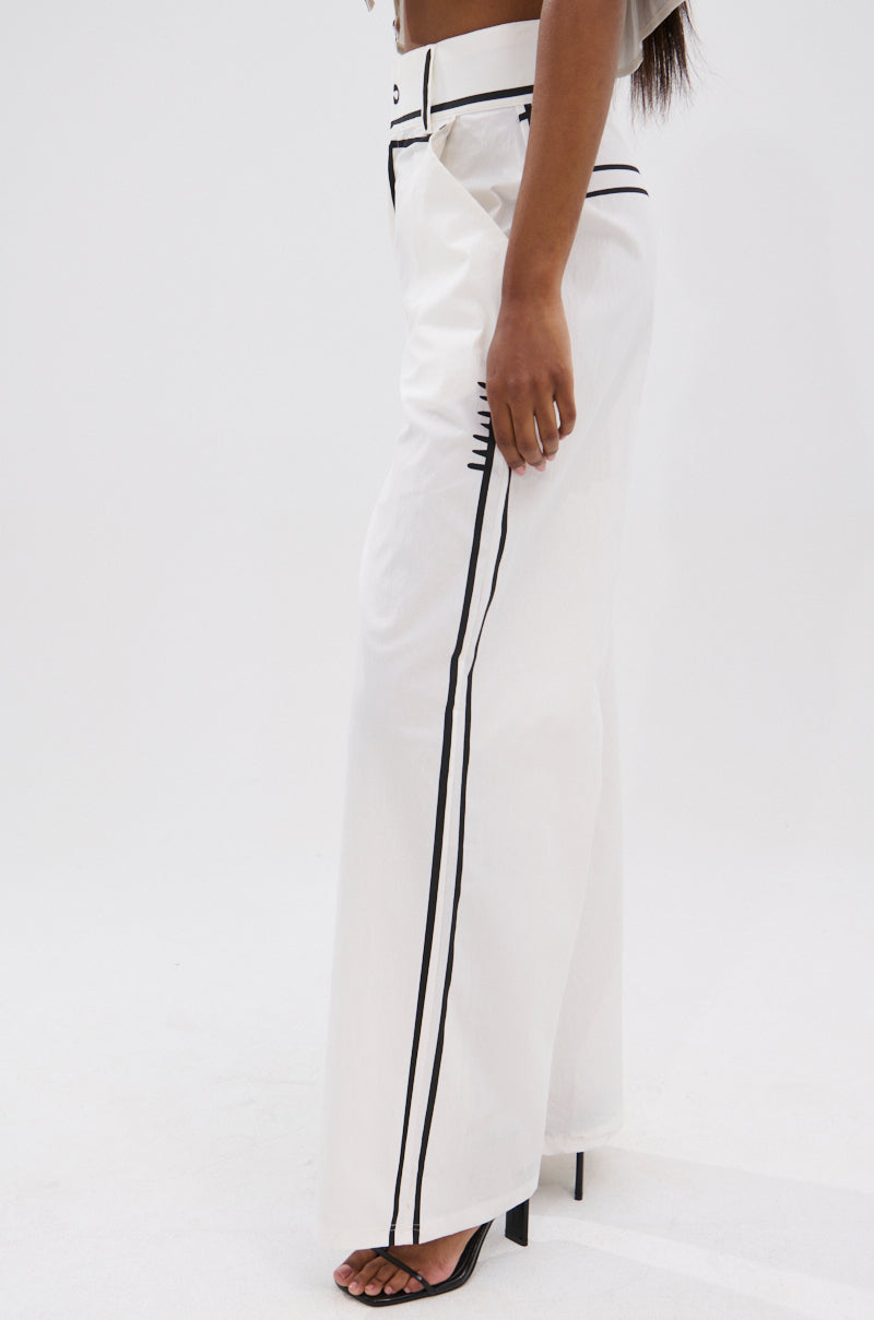 BLANK SPACE HIGH WAIST PALAZZO PANT