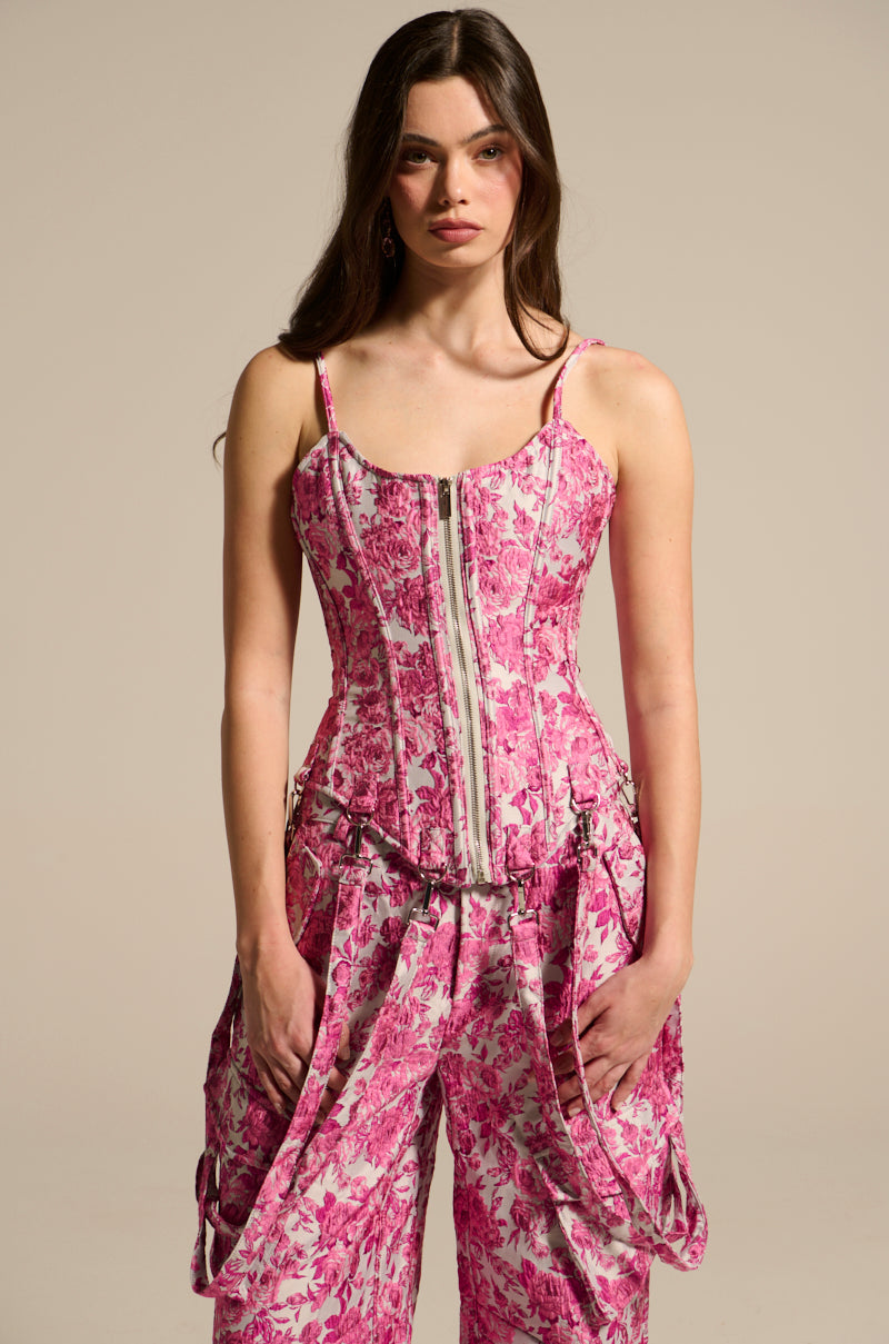 MILEY JACQUARD CORSET