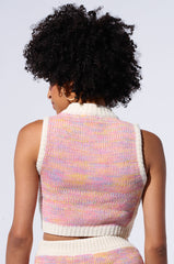 MIMI CROPPED KNIT TANK