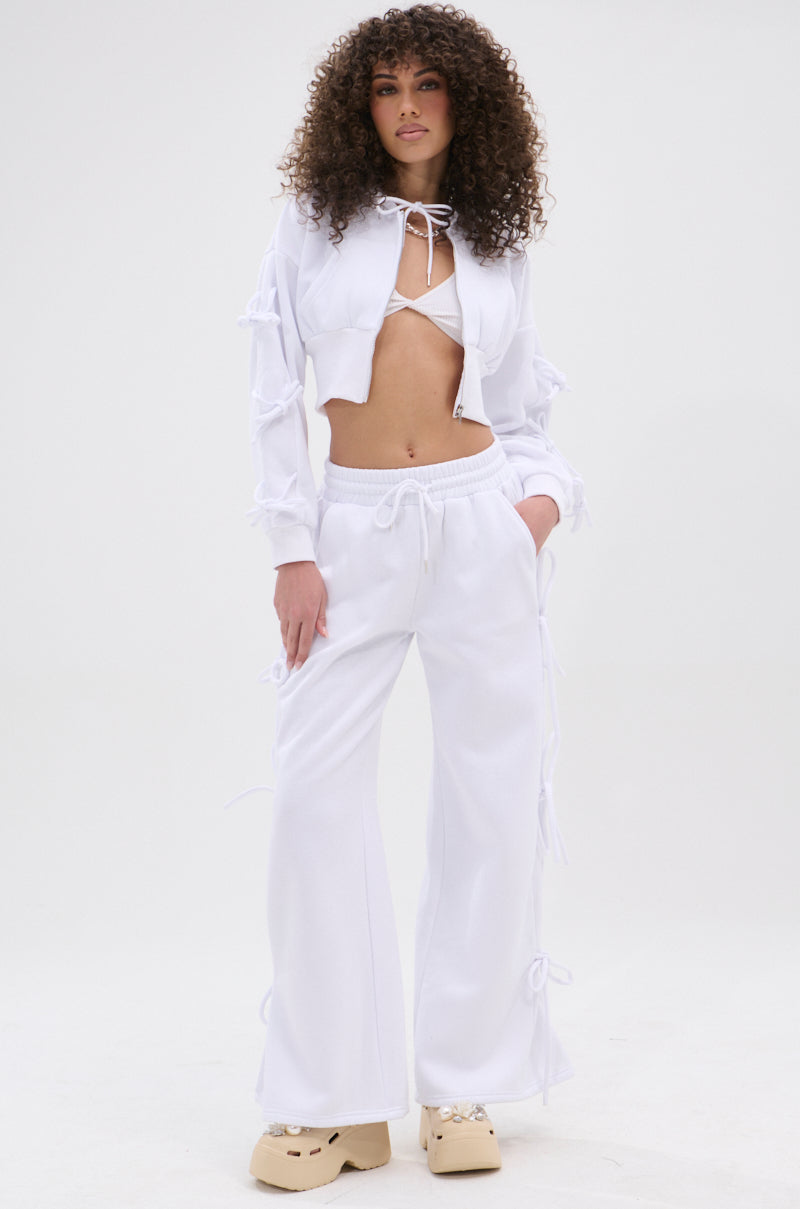 TIE ME UP SWEATPANTS